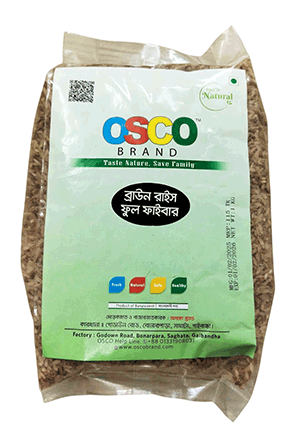 Brown Rice Full Fiber (ব্রাউন চাল-ফুল ফাইবার)-1 kg OSCO Brand